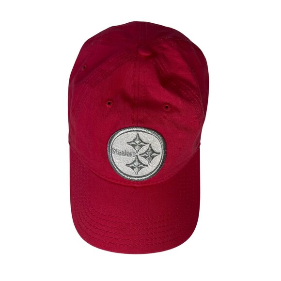NFL Steelers Hat Womens Pink Strap Back OS Adjustable Logo Fanwear - Picture 3 of 7